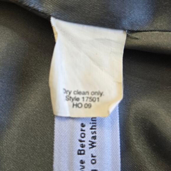 J.Crew Coat Womens 2 Black Wool Ruffle Collar Coquette Avante Garde Whimsigoth - Picture 8 of 11